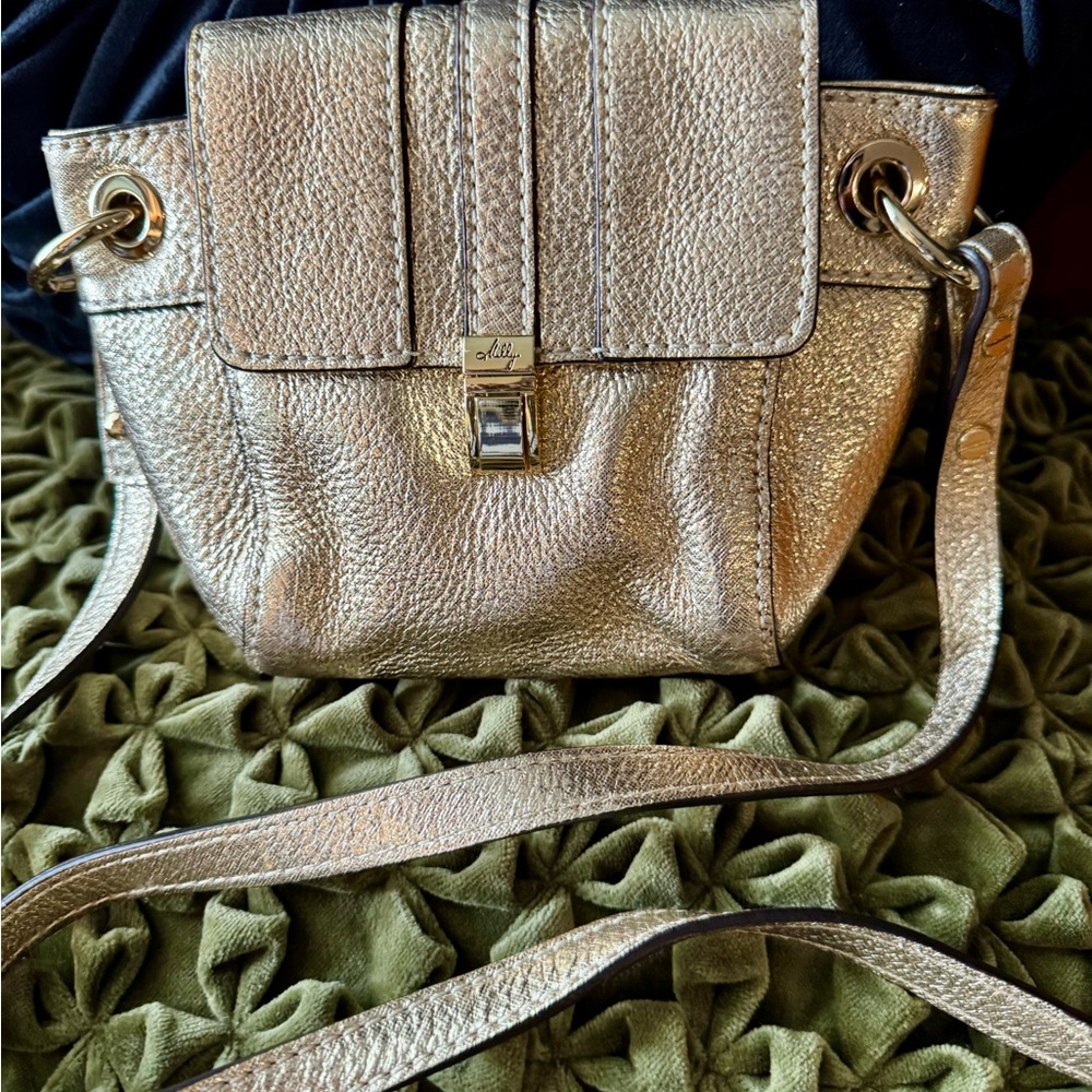 Milly of New York Metallic Crossbody Bag